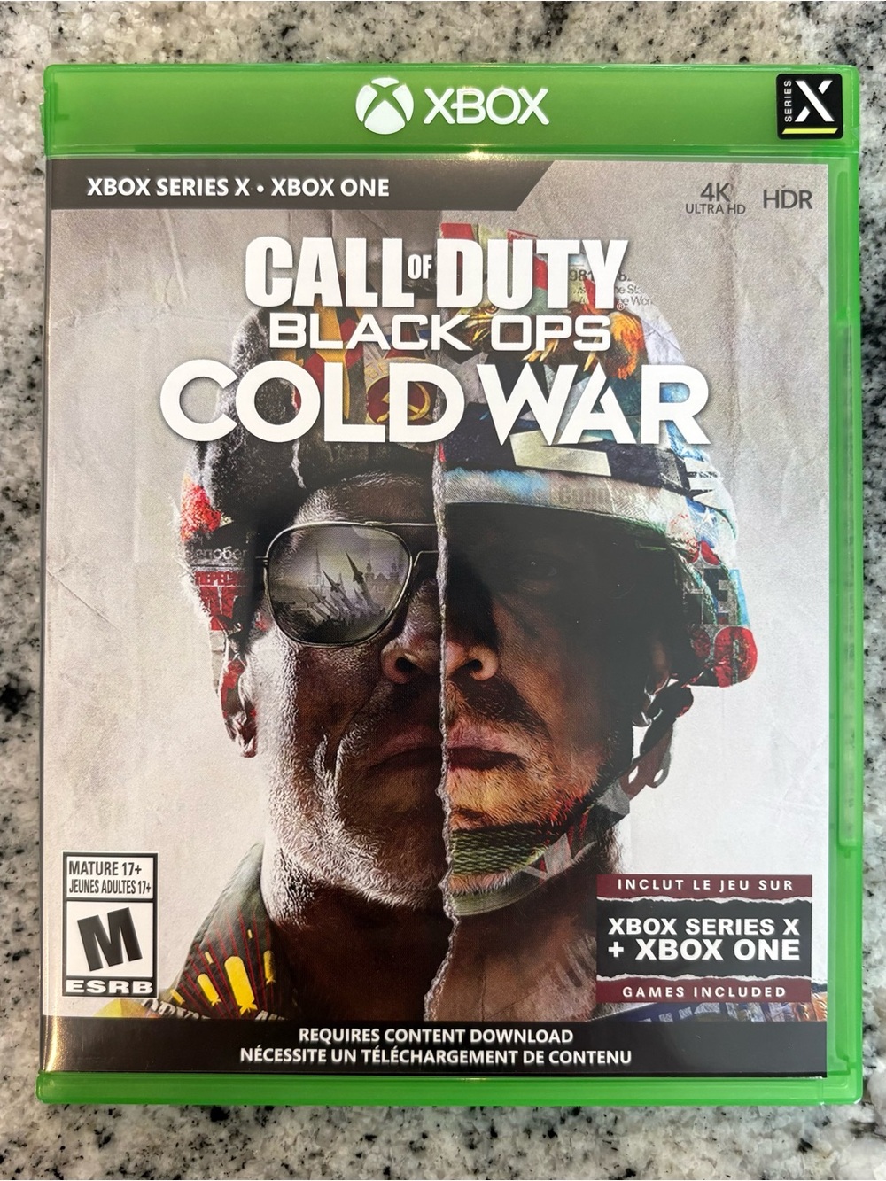 Call of Duty: Black Ops Cold War (Xbox One/Xbox Series X) CIB Works Damaged Case